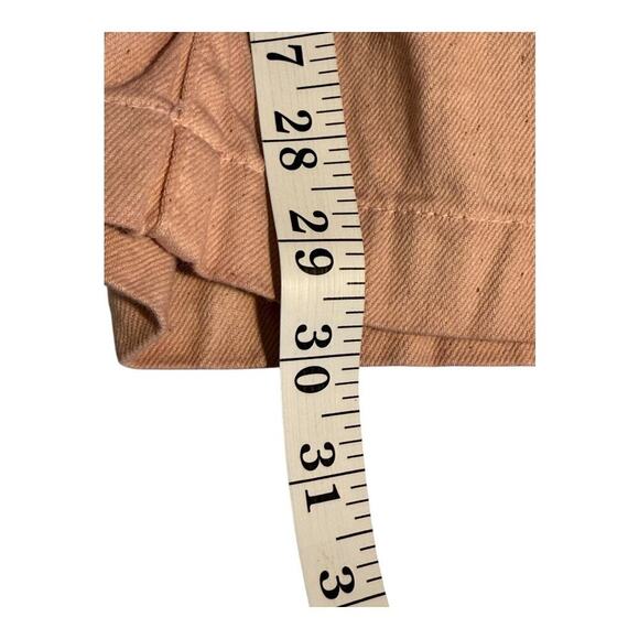 NEW Madewell x MN Dye Studio Pink Perfect Vintage Wide-Leg Carpenter Jean Size 8 - Picture 7 of 9